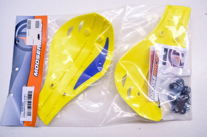 New Moose Racing Handguard Deflector Kit Yellow/Blue NOS