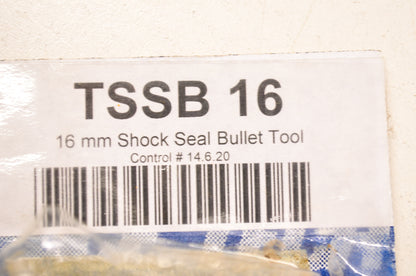 New Race Tech Shock Seal Bullet Tool 16mm NOS