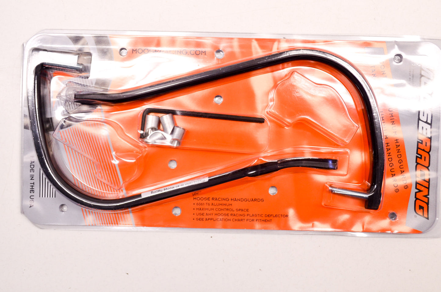 New Moose Racing Aluminum Handguard Bar Kit Taperlock NOS