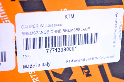 OEM KTM 77713080001 Rear Brake Caliper NOS