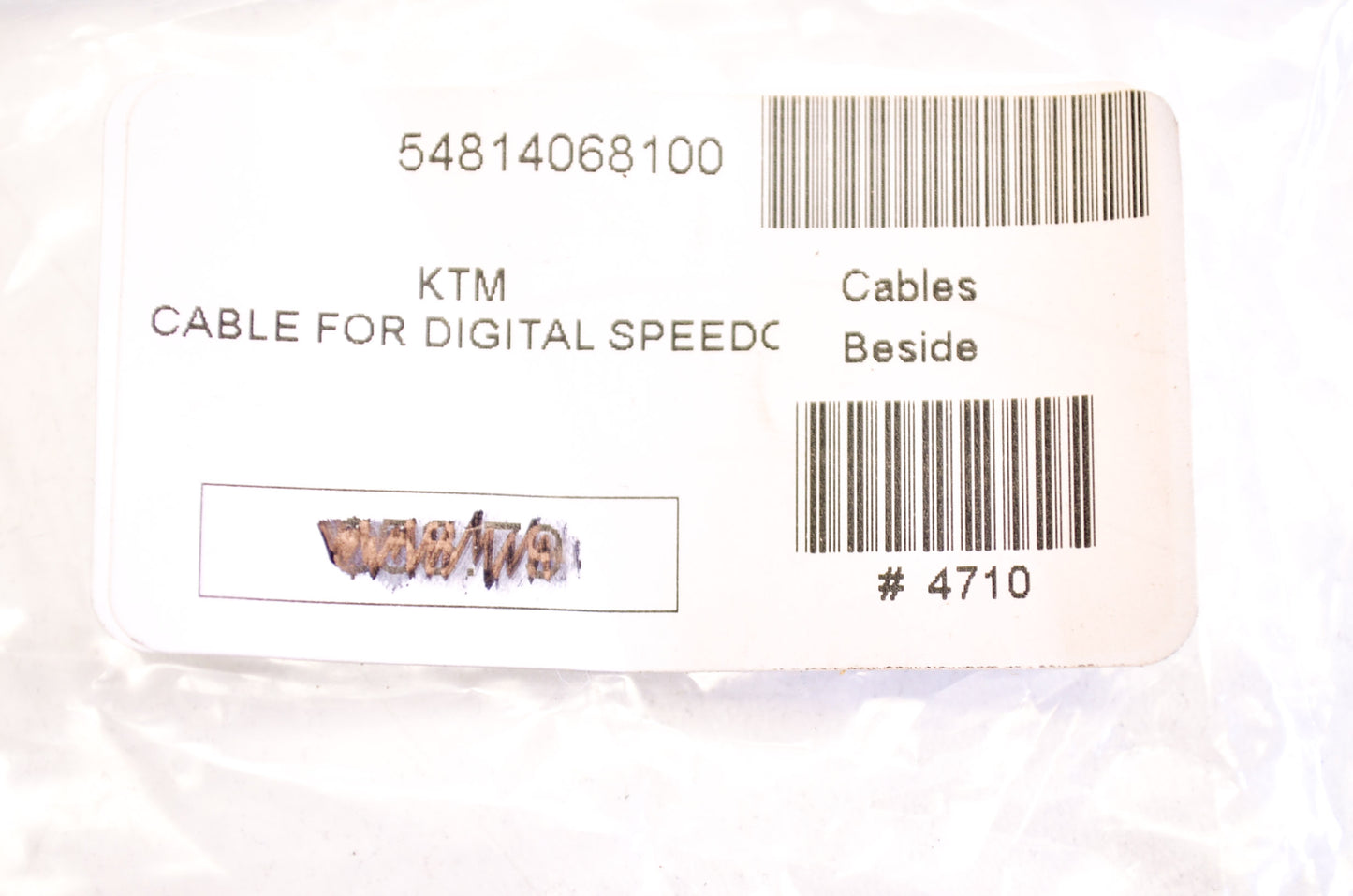 New OEM KTM Digital Speedometer Cable NOS