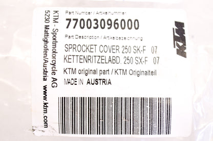 New OEM KTM Sprocket Cover NOS