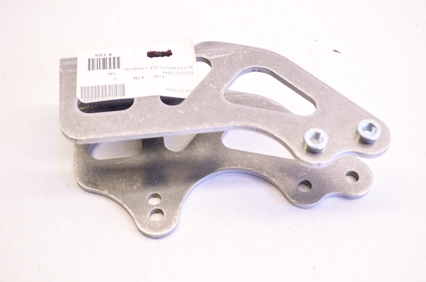 New OEM KTM Chain Guard Retaining Plate NOS