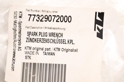 OEM KTM 77329072000 Spark Plug Wrench NOS