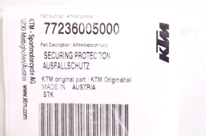 New OEM KTM Securing Protection NOS