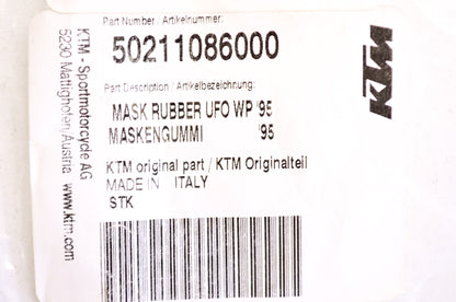 New OEM KTM Mask Rubber Headlight Strap NOS