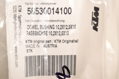 OEM KTM 58530014100 Dowel Bushing 10.2X12.5X10 NOS