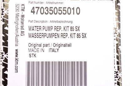 OEM KTM 47035055010 Water Pump Repair Kit NOS