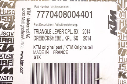 New OEM KTM Triangle Lever Assembly NOS