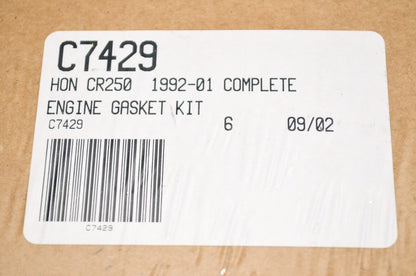 Engine Gasket Kit Honda CR250 1992-2001 NOS