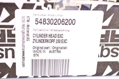 Cylinder Head 250 XC-W NOS
