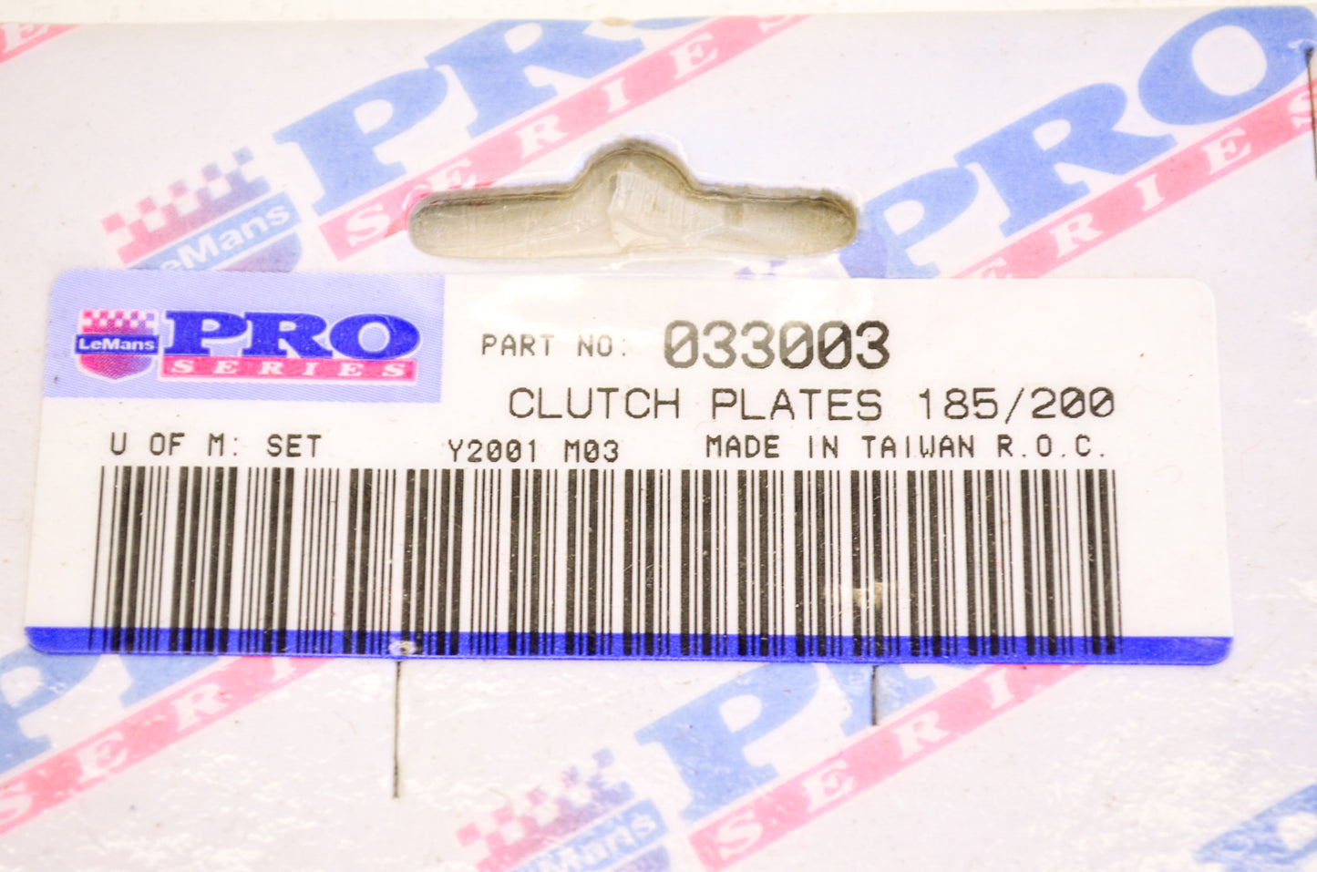 LeMans 033003 Pro Series Clutch Plate Qty 4 NOS