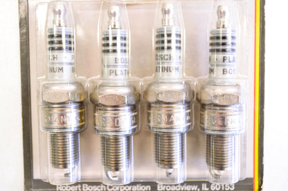 New Bosch Platinum Spark Plug QTY 4 NOS