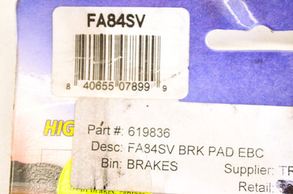 New EBC Severe Duty Brake Pad Pair NOS