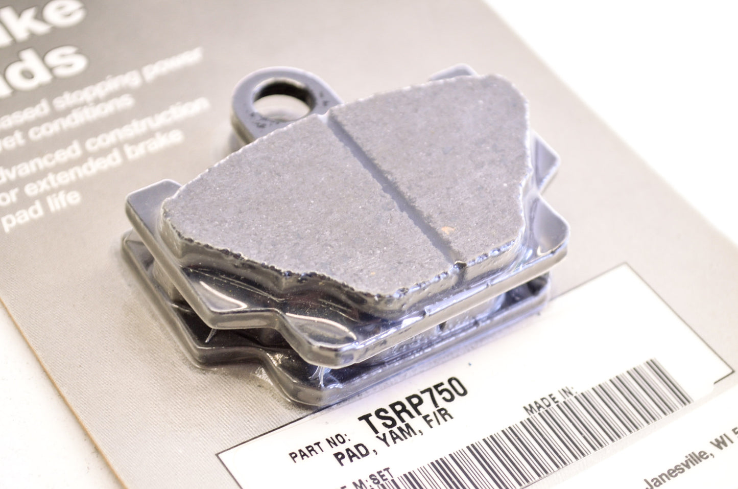 TUFSTOP TSRP750 Brake Pad Pair Yamaha NOS