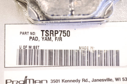 TUFSTOP TSRP750 Brake Pad Pair Yamaha NOS