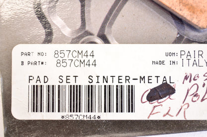 Braking 857CM44 Sintered Metal Brake Pad Pair NOS