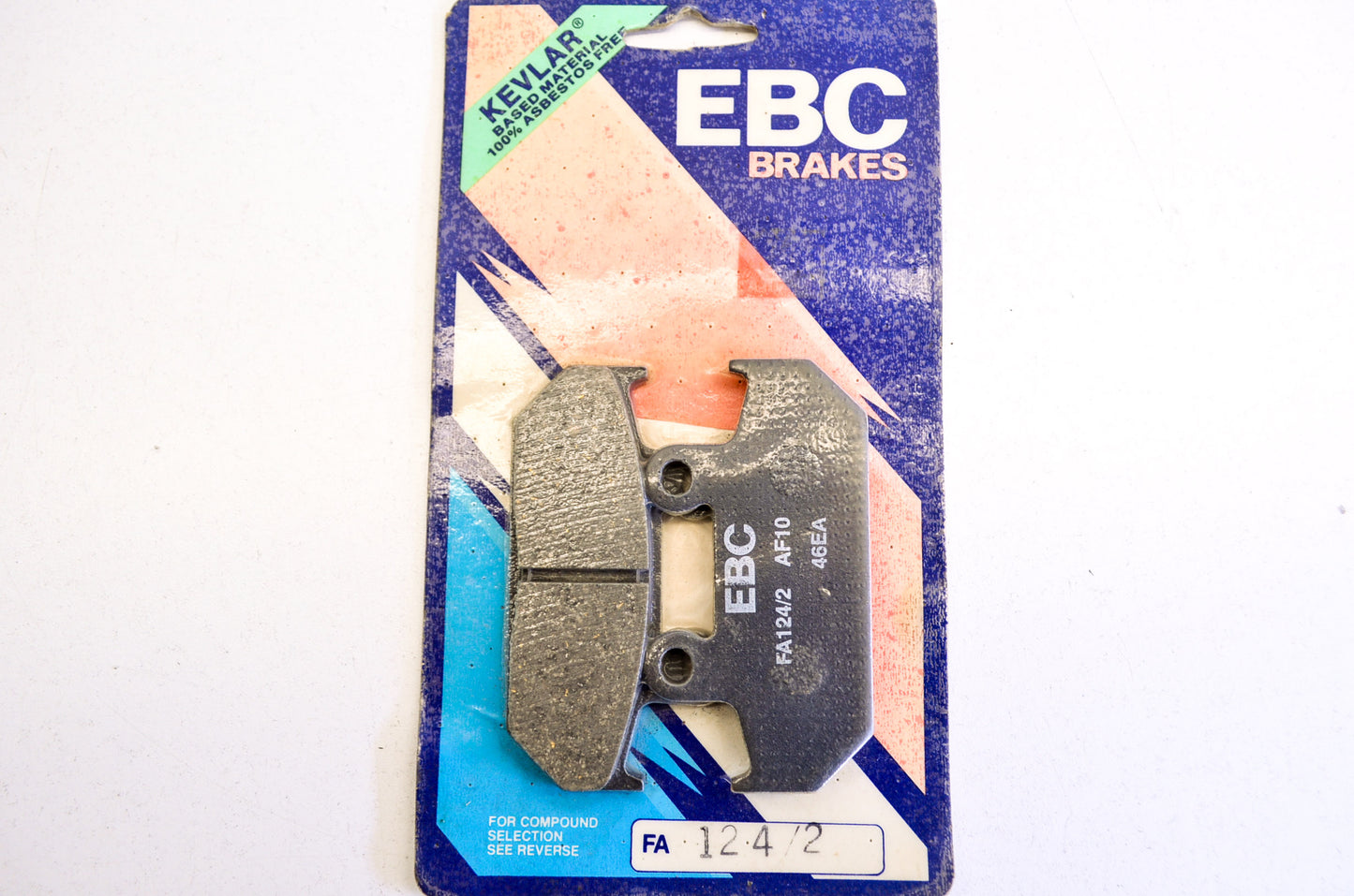 New EBC Front Brake Pad Pair AF10 Honda NOS Made With Kevlar