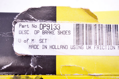 DP Brakes DP9133 Front Brake Shoe Pair Suzuki NOS