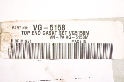 Vesrah VG-5158M, VG-1158M Top End Gasket Kit CR250R 1992-1998 NOS