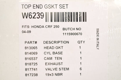 Top End Gasket Kit NOS