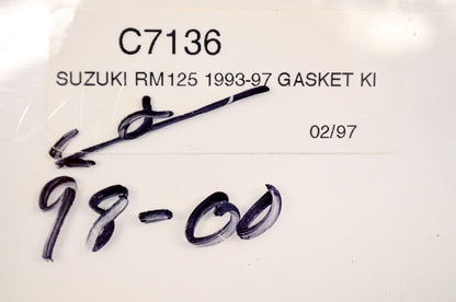 Top End Gasket Kit RM125 1993-2005 NOS