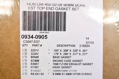 Top End Gasket Kit NOS