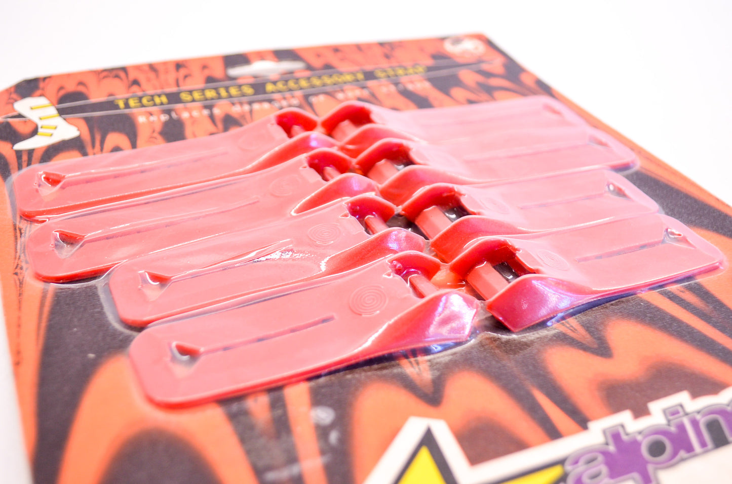 New Alpinestars 3/7 Red Nylon Strap Kit NOS
