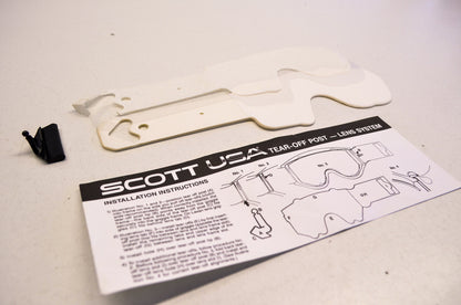 Scott SCL31, 0900970 Clear Lens Tear-Off Kit 89S NOS