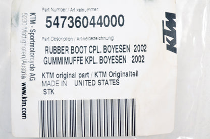 OEM KTM 54736044000 Rubber Boot NOS