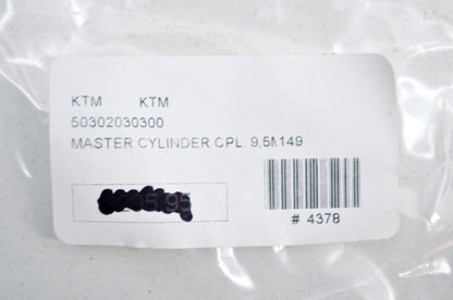 OEM KTM 50302030300 Master Cylinder 9.5mm NOS