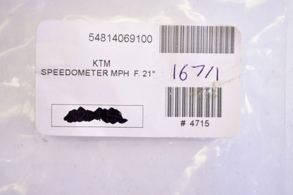 New OEM KTM Speedometer MPH 21' NOS