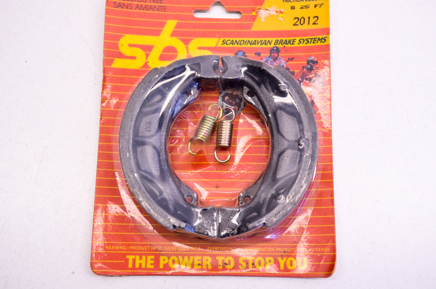 SBS 2012 Brake Shoe Kit Honda NOS