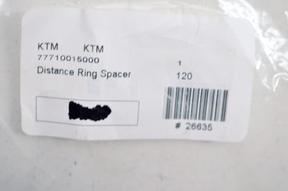 OEM KTM 77710015000 Distance Ring NOS