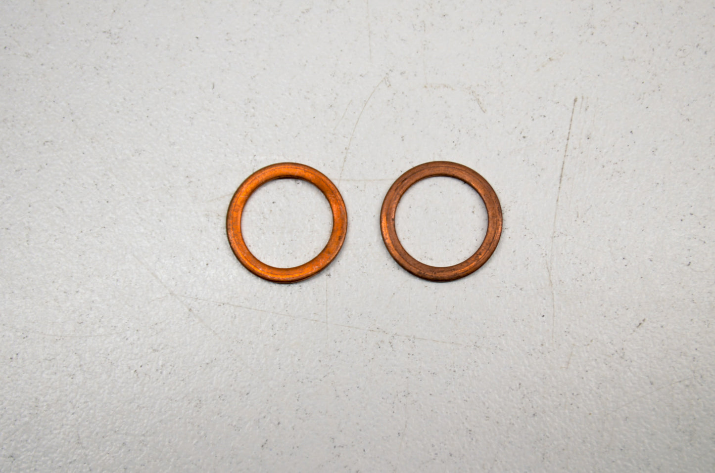 OEM KTM 0603100141 Copper Gasket 10x14x1 Qty 2 NOS