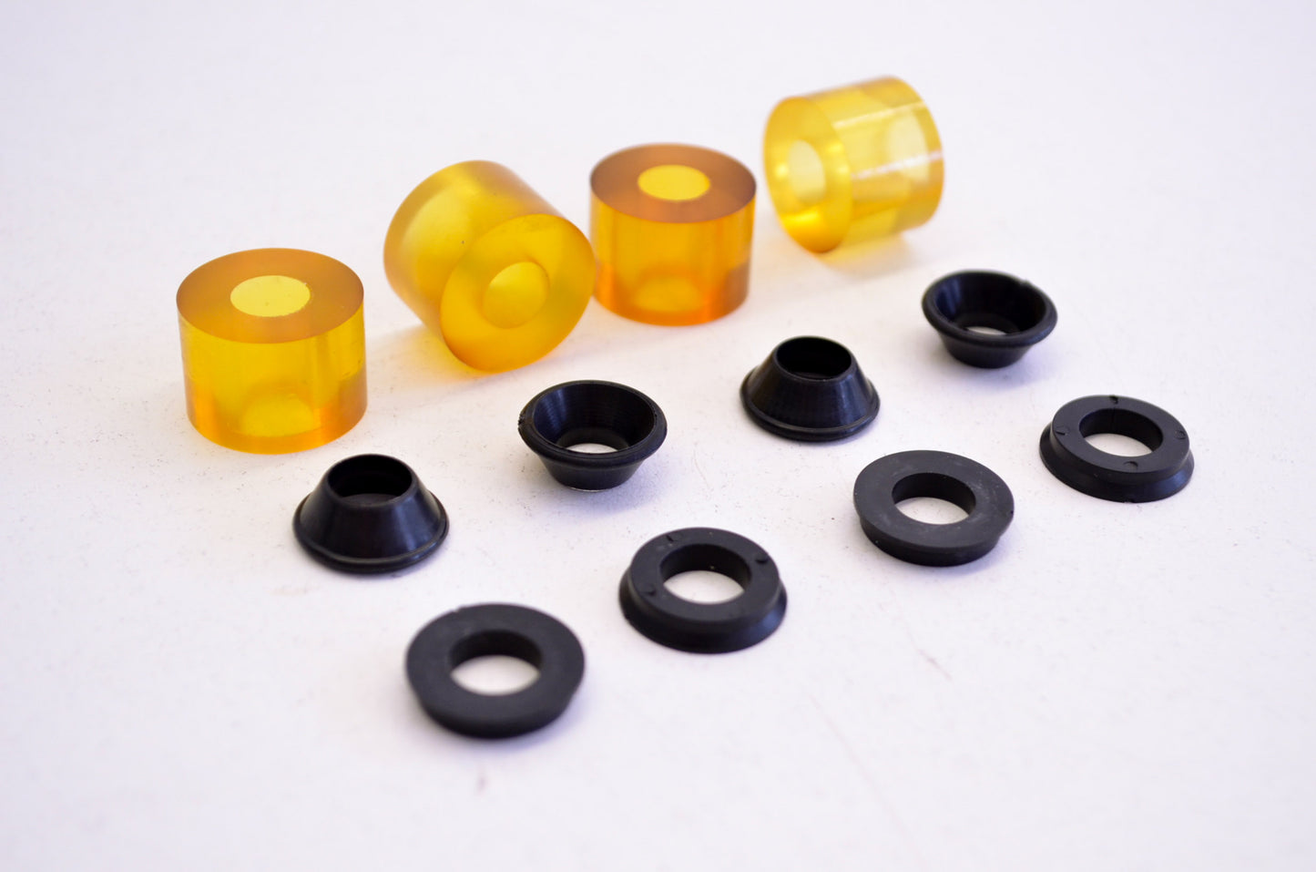 New OEM KTM Elastomer Kit Medium Yellow NOS
