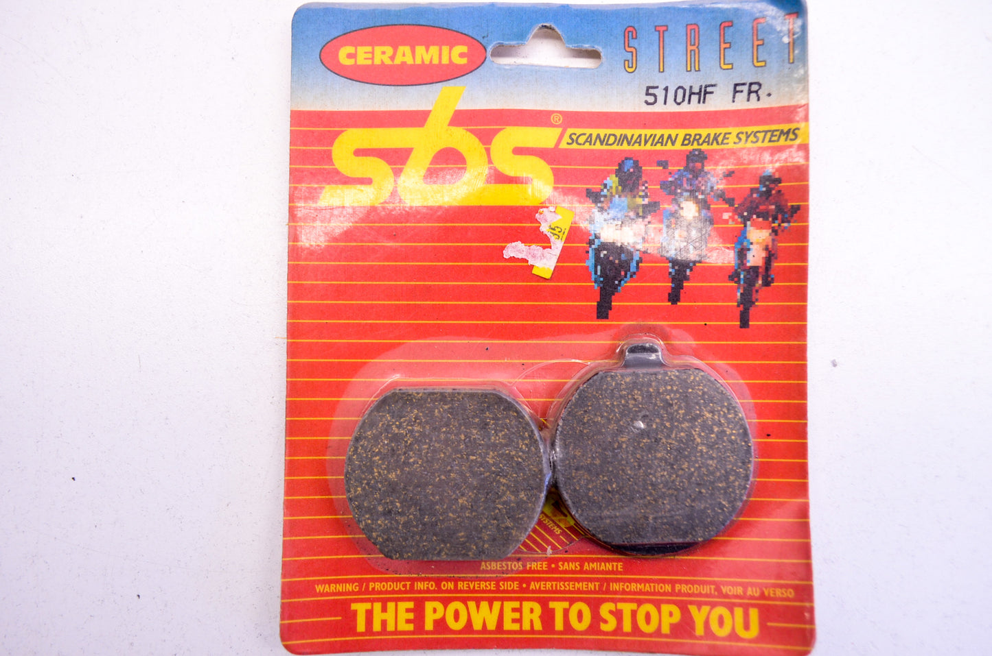 New SBS Front Brake Pad Pair Kawasaki NOS