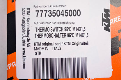 New OEM KTM Thermo Switch 14x1.5 NOS