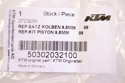 OEM KTM 50302032100 Piston Repair Kit 9.5mm NOS