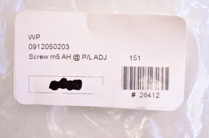 OEM KTM 0912050203, 14460042 Allen Head Screw 5x20 NOS