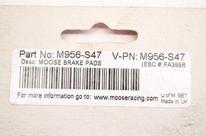 Moose Racing M956-S47, FA395R Brake Pad Pair R Series Arctic Cat NOS