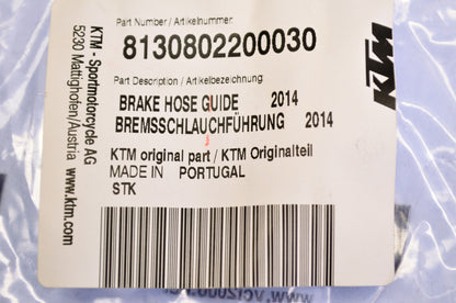 OEM KTM 8.1308E-12, 8130802200030 Brake Hose Guide NOS