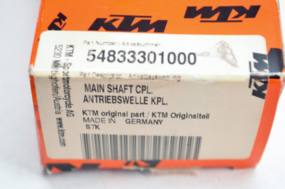 Transmission Main Shaft 11-12 250/300 XC. NOS