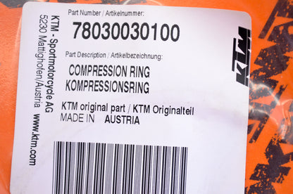 OEM KTM 78030030100 Compression Ring NOS