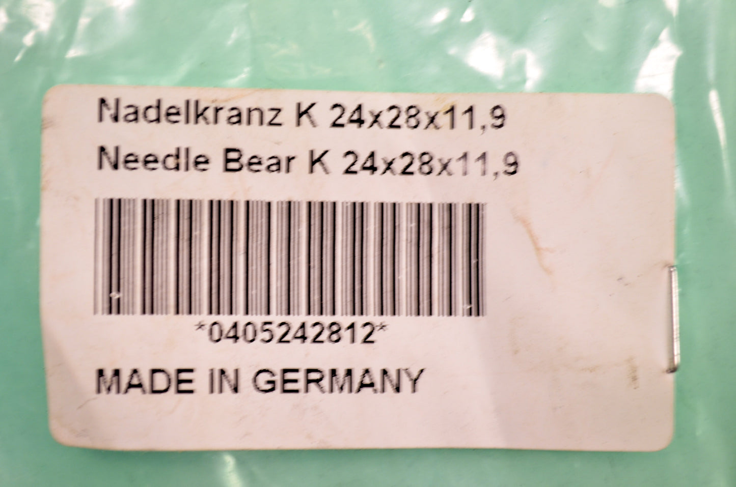 OEM KTM 405242812 Needle Bearing 24x28x11.9 NOS