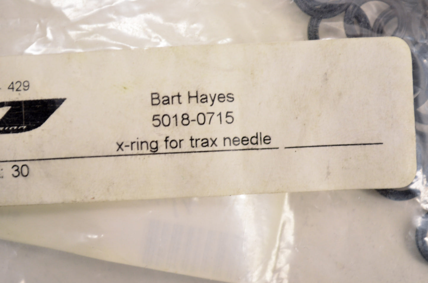 OEM KTM 50180715 Trax Needle X Ring NOS