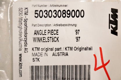 New OEM KTM 90 Degree Angle Fitting NOS