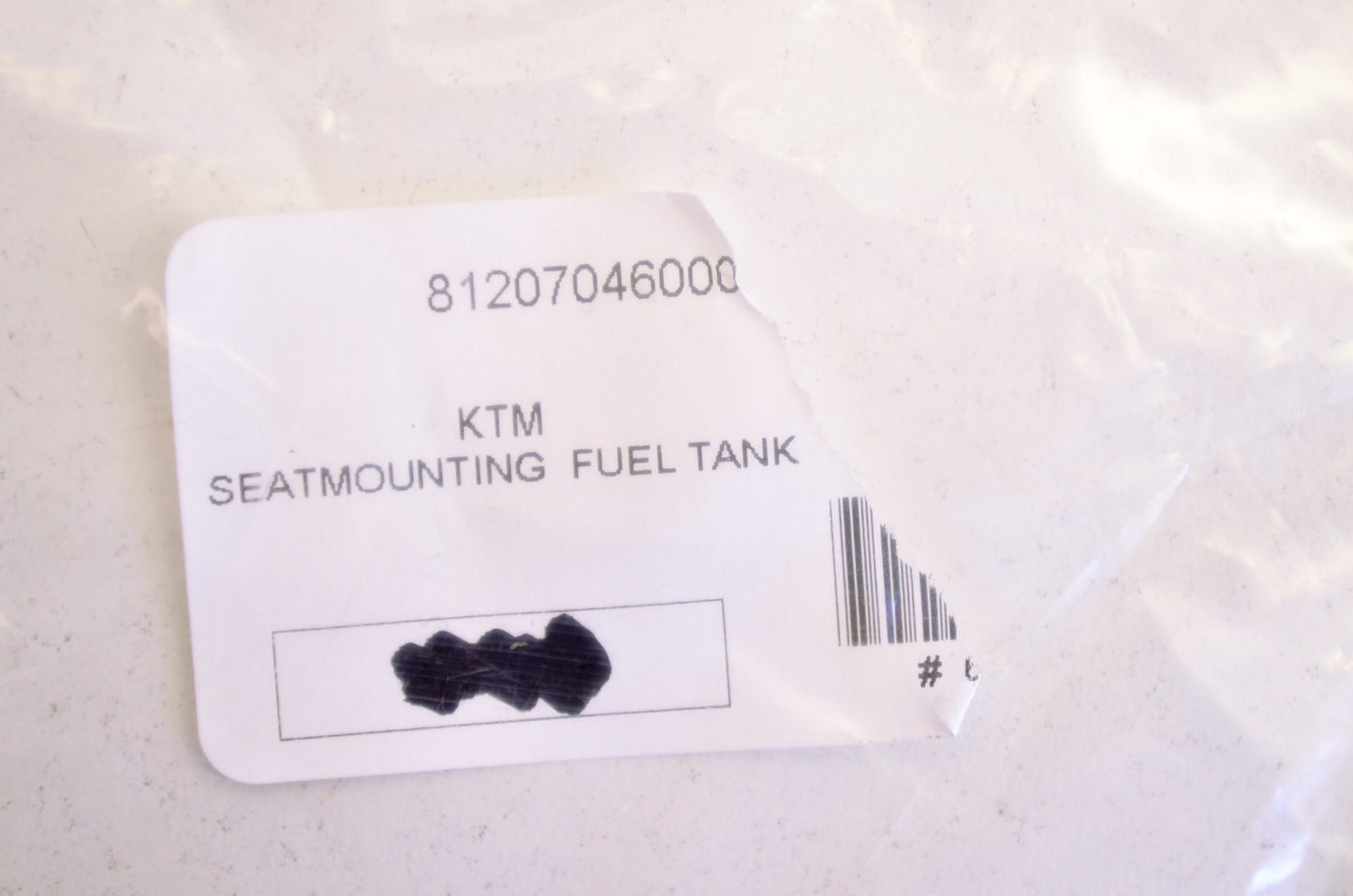 Husaberg Seatmounting Fuel Tank NOS