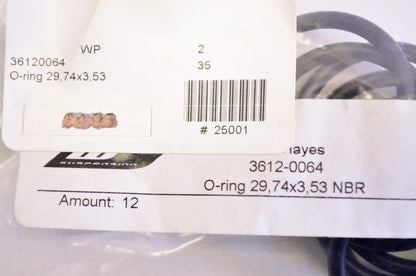 OEM KTM 36120064 O-Ring NBR 29.74X3.53 NOS