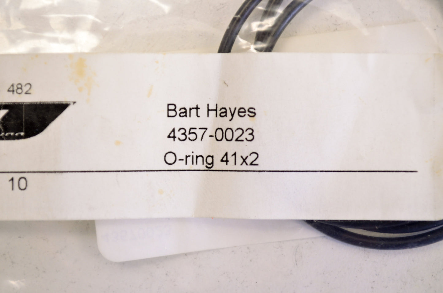 OEM KTM 43570023 O-Ring NBR 41X2 NOS